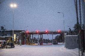 Raja-Jooseppi border station between Finland and Russia