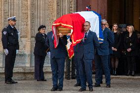 Gerard Collomb's Funeral - Lyon