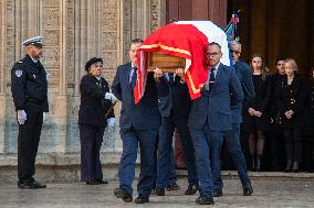 Gerard Collomb's Funeral - Lyon