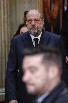 Eric Dupond-Moretti Leaves Courthouse - Paris