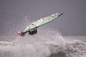 Wind Surf In Tuscany Spot Beach Carbonifera