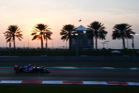 F1 Abu Dhabi Testing