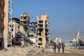 MIDEAST-GAZA CITY-ISRAEL-HAMAS CONFLICT-AFTERMATH