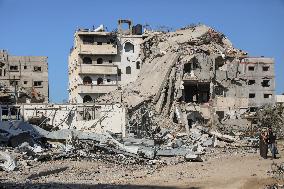 MIDEAST-GAZA CITY-ISRAEL-HAMAS CONFLICT-AFTERMATH