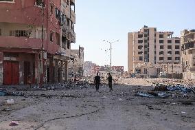 MIDEAST-GAZA CITY-ISRAEL-HAMAS CONFLICT-AFTERMATH