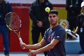 Children's Tennis Clinic With Carlos Alcaraz