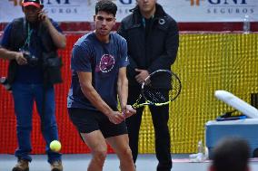 Children's Tennis Clinic With Carlos Alcaraz