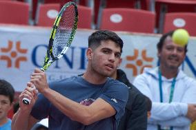 Children's Tennis Clinic With Carlos Alcaraz