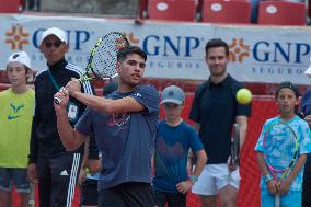 Children's Tennis Clinic With Carlos Alcaraz