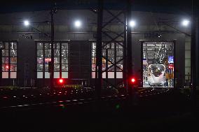 Bullet Train Maintanance in Nanjing