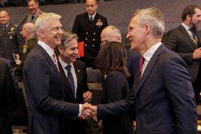 NATO Foreign Ministers Summit - Brussels