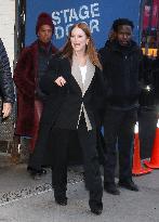 Julianne Moore Promotes Her Film May December - NYC