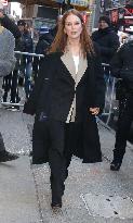 Julianne Moore Promotes Her Film May December - NYC