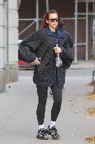 Dua Lipa Looks Stylish - NYC