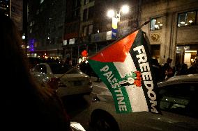 Support For Palestine Rally In New York City