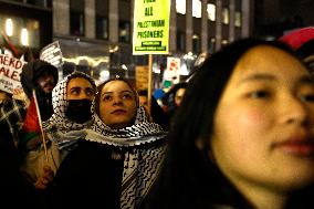 Support For Palestine Rally In New York City