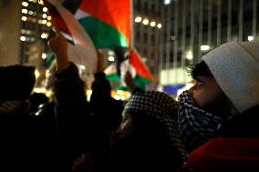 Support For Palestine Rally In New York City