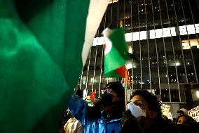 Support For Palestine Rally In New York City