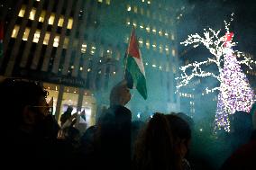 Support For Palestine Rally In New York City