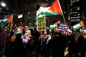 Support For Palestine Rally In New York City