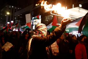 Support For Palestine Rally In New York City