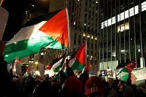 Support For Palestine Rally In New York City