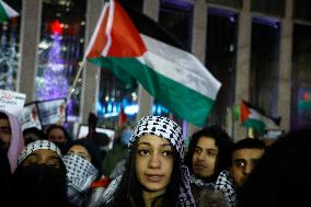 Support For Palestine Rally In New York City