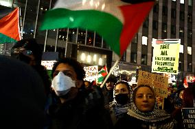 Support For Palestine Rally In New York City