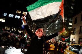 Support For Palestine Rally In New York City