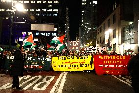 Support For Palestine Rally In New York City