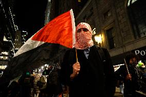 Support For Palestine Rally In New York City