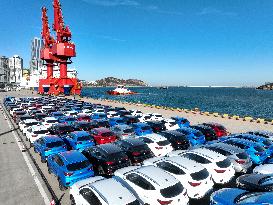 Vehicles Export Trade in Lianyungang