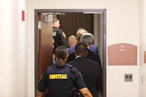 Texas Attorney General Ken Paxton Enters Houston Courtroom With Entourage