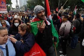 International Day Of Solidarity With The Palestinian People In Mexico