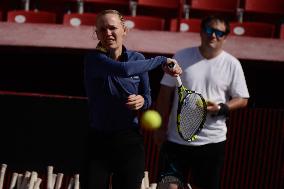 Children's Tennis Clinic - Mexico City