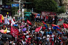 "Progressive Protest: Kilusang Mayo Uno Marches Against Imperialism And Advocates Socio-Economic Fairness In Manila"