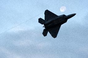 F-22 Raptor At Takeoff - Alaska
