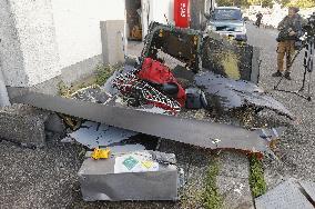 Crashed U.S. military Osprey aircraft