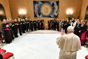 Pope Francis Private Audience - Vatican