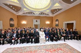 Pope Francis Private Audience - Vatican