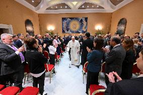 Pope Francis Private Audience - Vatican