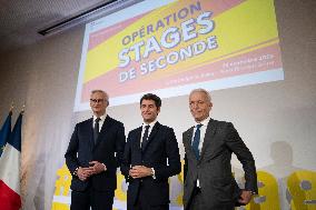 Launch In Favor Of Second-Year Class - Pierrefitte-Sur-Seine