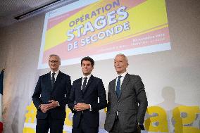 Launch In Favor Of Second-Year Class - Pierrefitte-Sur-Seine