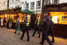 Christmas Market In Cologne After Alleged Plot Of Attack From German Teens