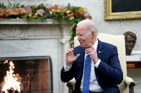 Joe Biden with President of Angola - Washington