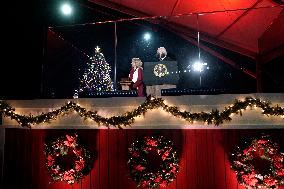 Joe Biden at Christmas Tree Lighting - Washington