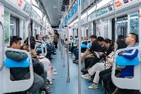Newly Opened Rail Transit Line 5 in Chongqing