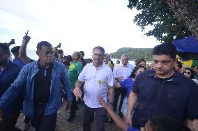Bolsonaro begins his three-day agenda in Natal-RN.