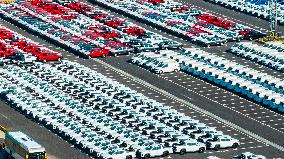 Vehicles Export in Suzhou Port