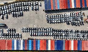 Vehicles Export in Suzhou Port